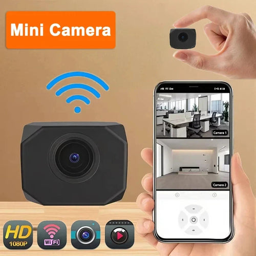 New 1080P HD Mini WiFi Camera AP Hotspot Remote Monitor Portable Small Camcorder Home Security Surveillance Smart Camera