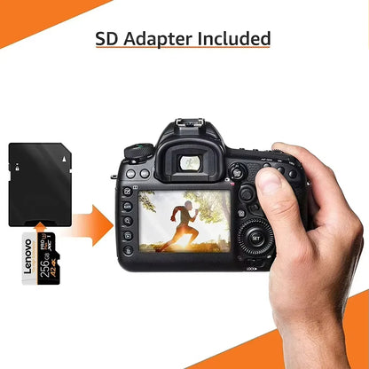 Lenovo High Speed Memory Card 1TB Cartao De Memoria 512GB Micro SD Card 256GB Class 10 TF Flash Card For Phone Tablet UAV NEW